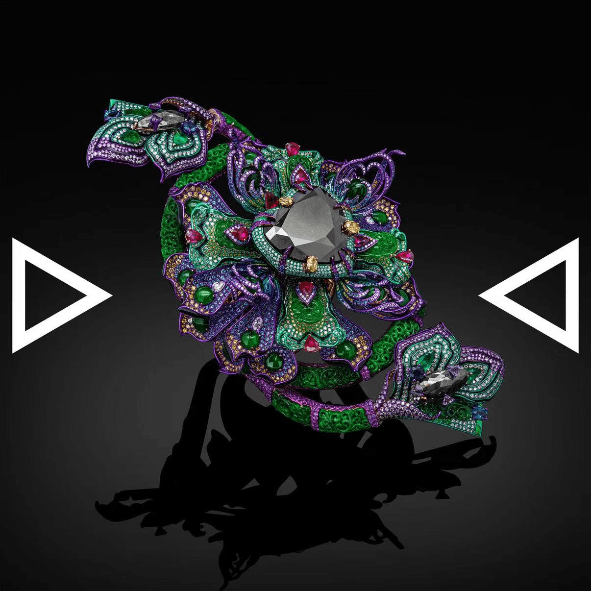 Pioneering High Jewelry Designer Austy Lee: Redefining Aesthetic Boundaries through Psychedelic Art